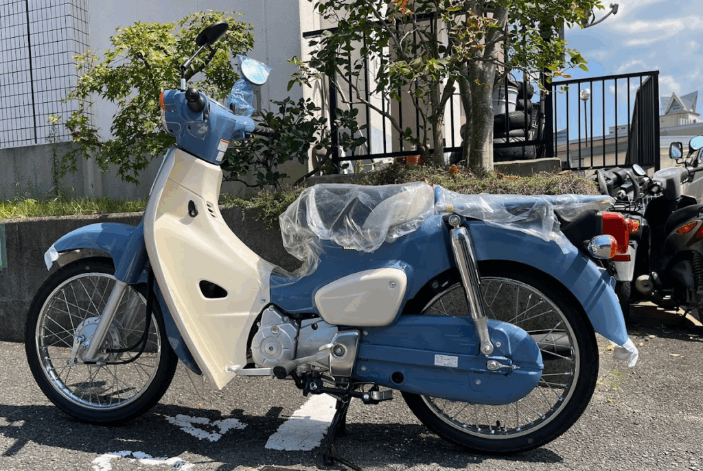 スーパーカブ50　亀岡市
