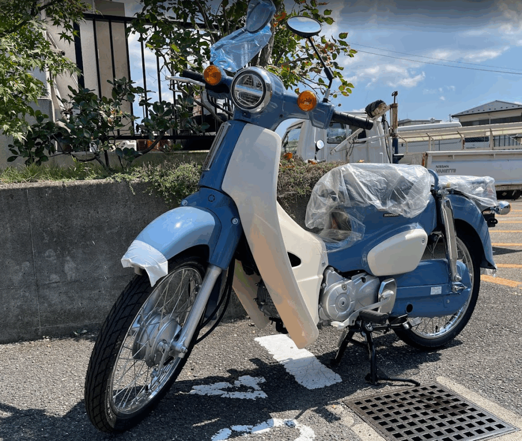 亀岡市　バイク屋　スーパーカブ50
