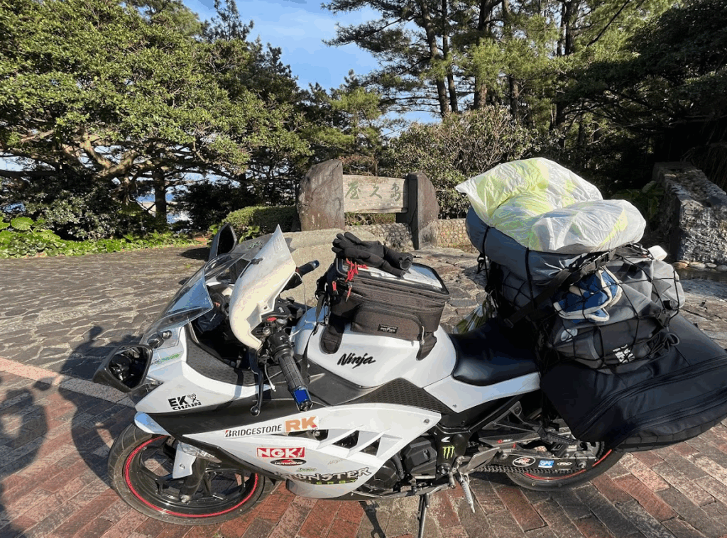 屋久島　バイク　ツーリング