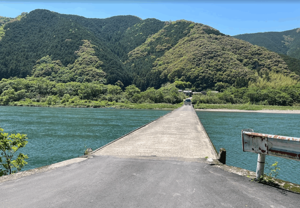 四国 ツーリング 沈下橋