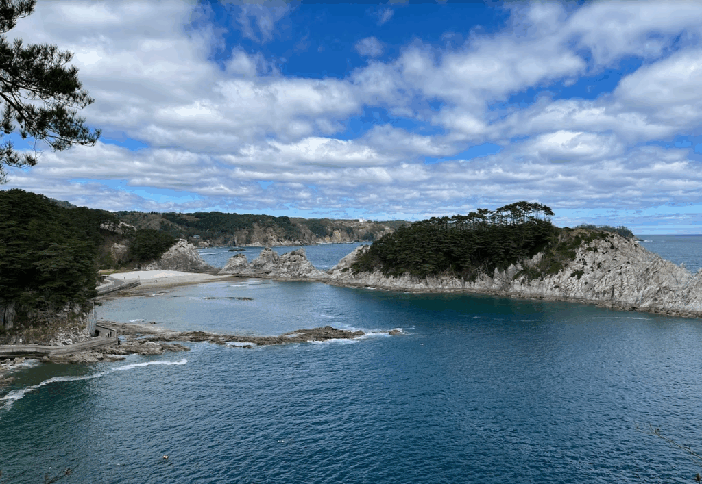 浄土ヶ浜　絶景