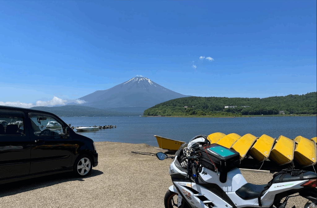 富士山 バイク スポット