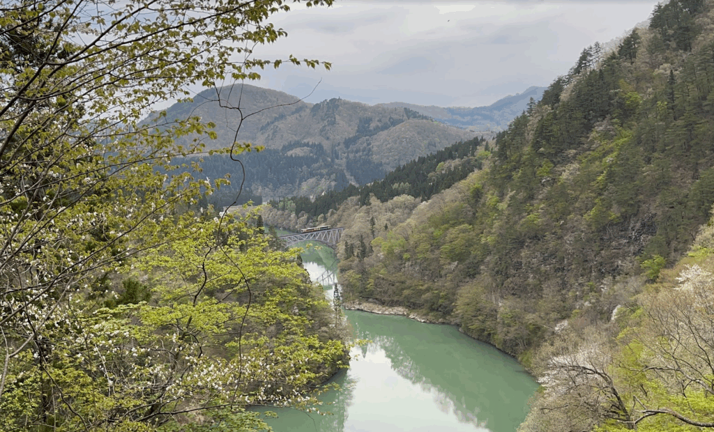 尾瀬街道みしま宿　絶景