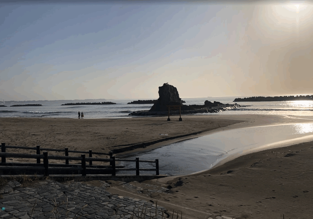 福島　勿来海岸　ツーリング