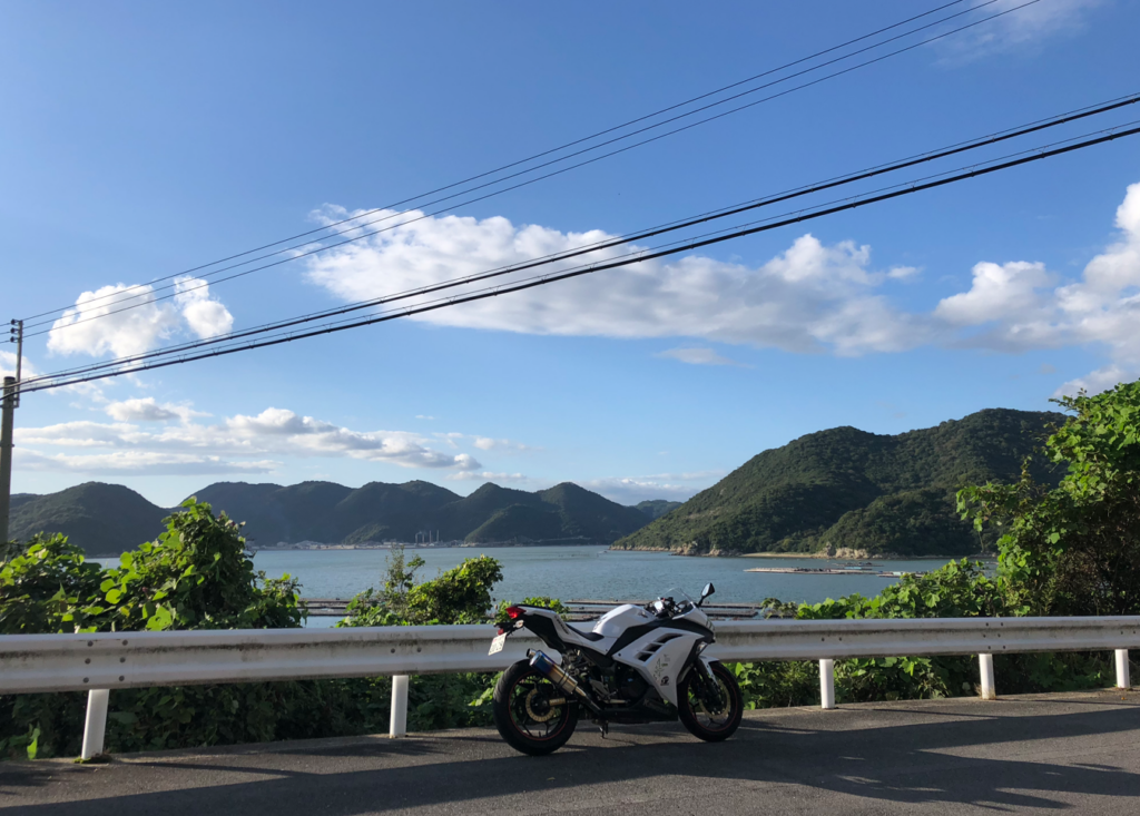 頭島 バイク ツーリング