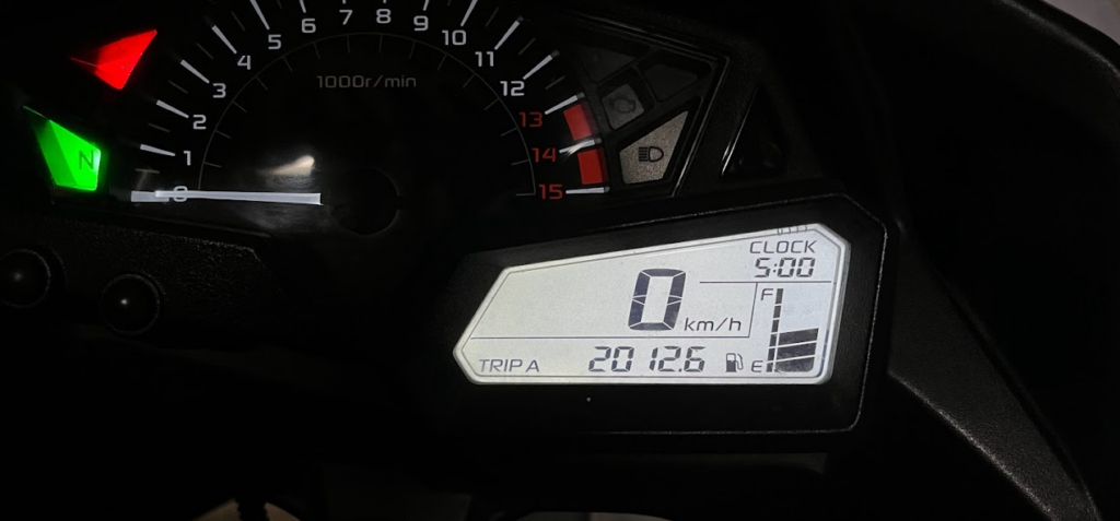 長距離ツーリング　Ninja250