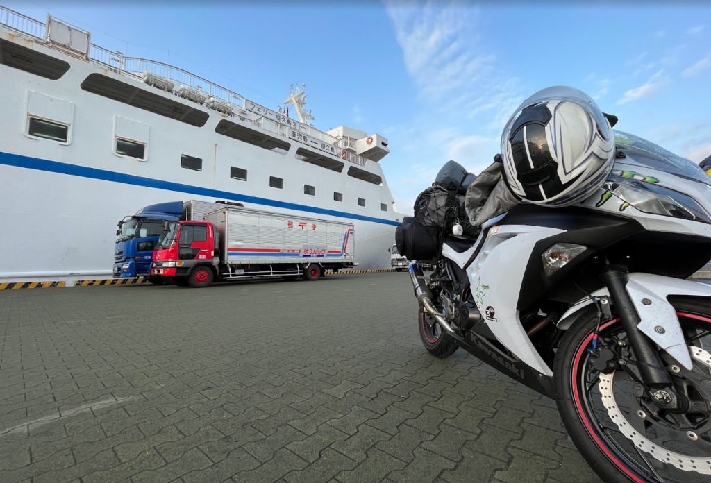 屋久島　ツーリング　Ninja250