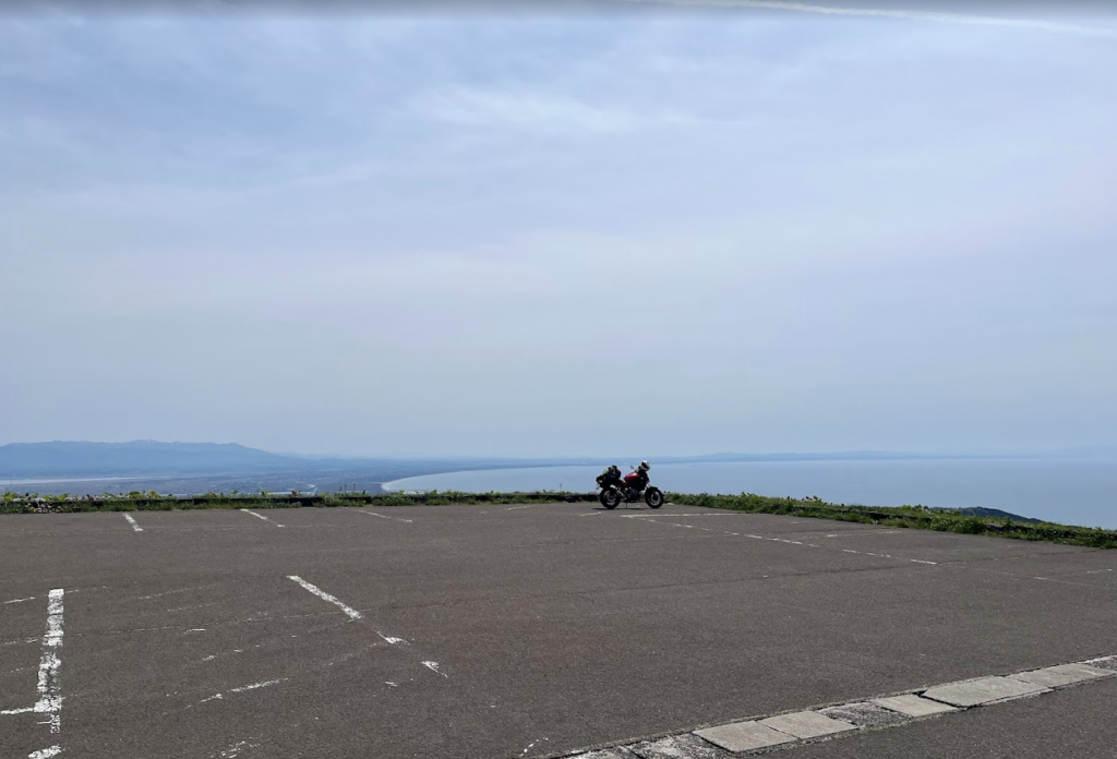 寒風山パノマラライン　バイク
